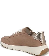 Vionic Uptown Suede and Leather Platform Sneakers