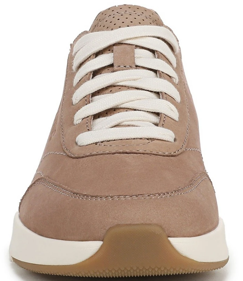 Vionic Uptown Suede and Leather Platform Sneakers