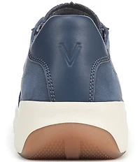 Vionic Uptown Suede and Leather Platform Sneakers