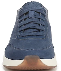 Vionic Uptown Suede and Leather Platform Sneakers