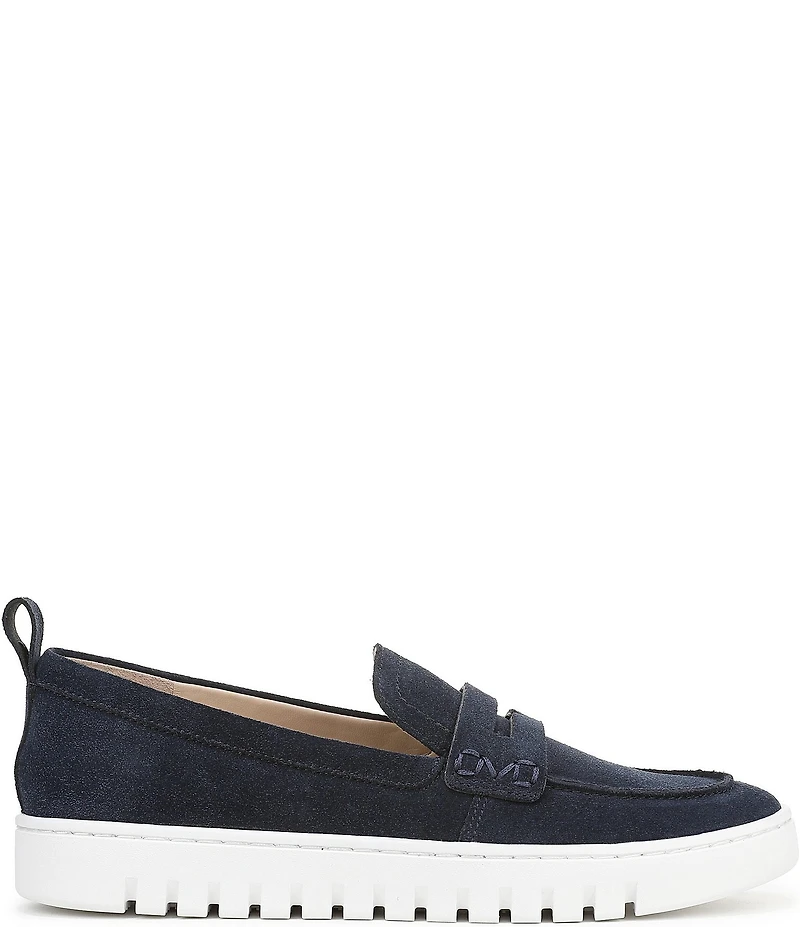 Vionic Uptown Suede Packable Travel Penny Loafers