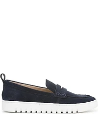 Vionic Uptown Suede Packable Travel Penny Loafers