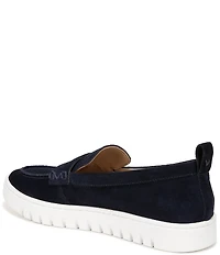 Vionic Uptown Suede Packable Travel Penny Loafers