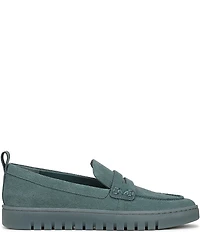 Vionic Uptown Suede Packable Travel Penny Loafers