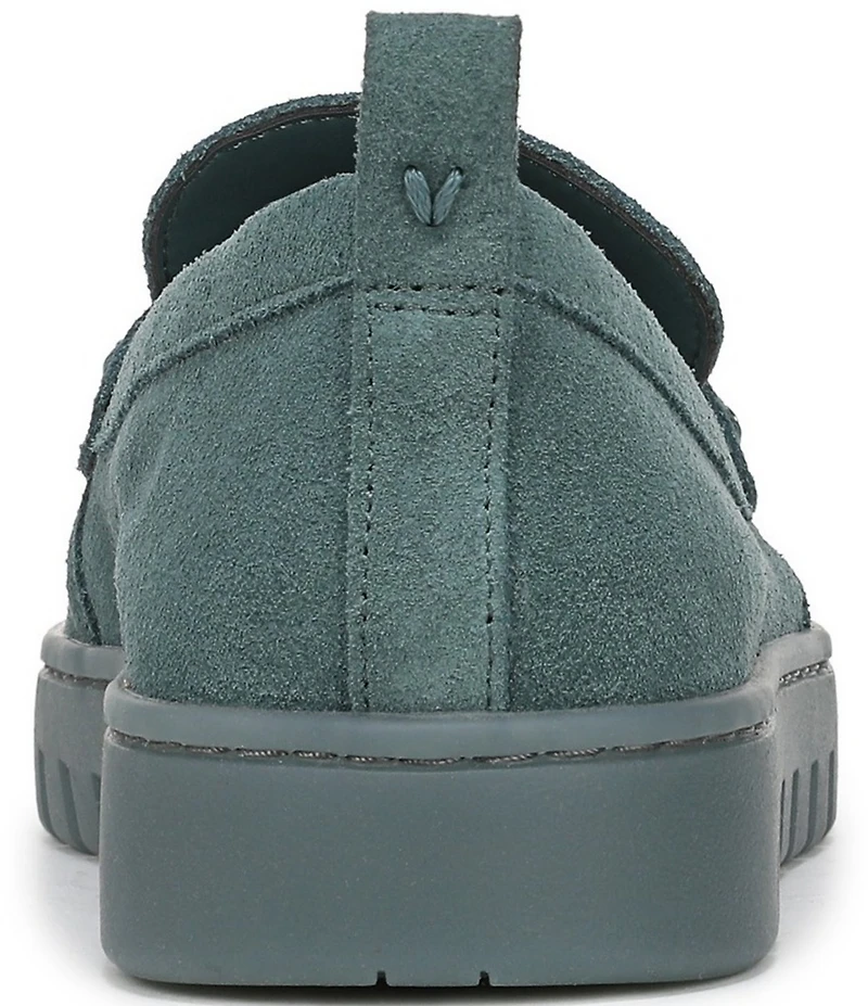 Vionic Uptown Suede Packable Travel Penny Loafers