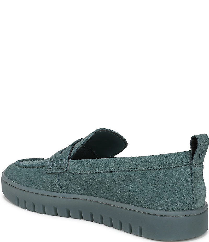 Vionic Uptown Suede Packable Travel Penny Loafers
