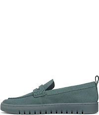 Vionic Uptown Suede Packable Travel Penny Loafers