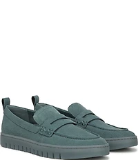 Vionic Uptown Suede Packable Travel Penny Loafers
