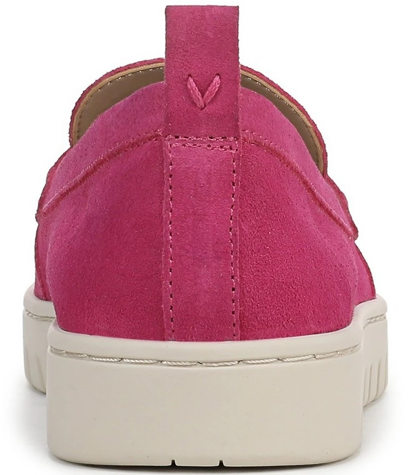 Vionic Uptown Suede Packable Travel Penny Loafers