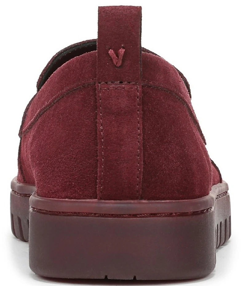 Vionic Uptown Suede Packable Travel Penny Loafers