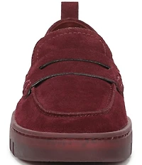 Vionic Uptown Suede Packable Travel Penny Loafers