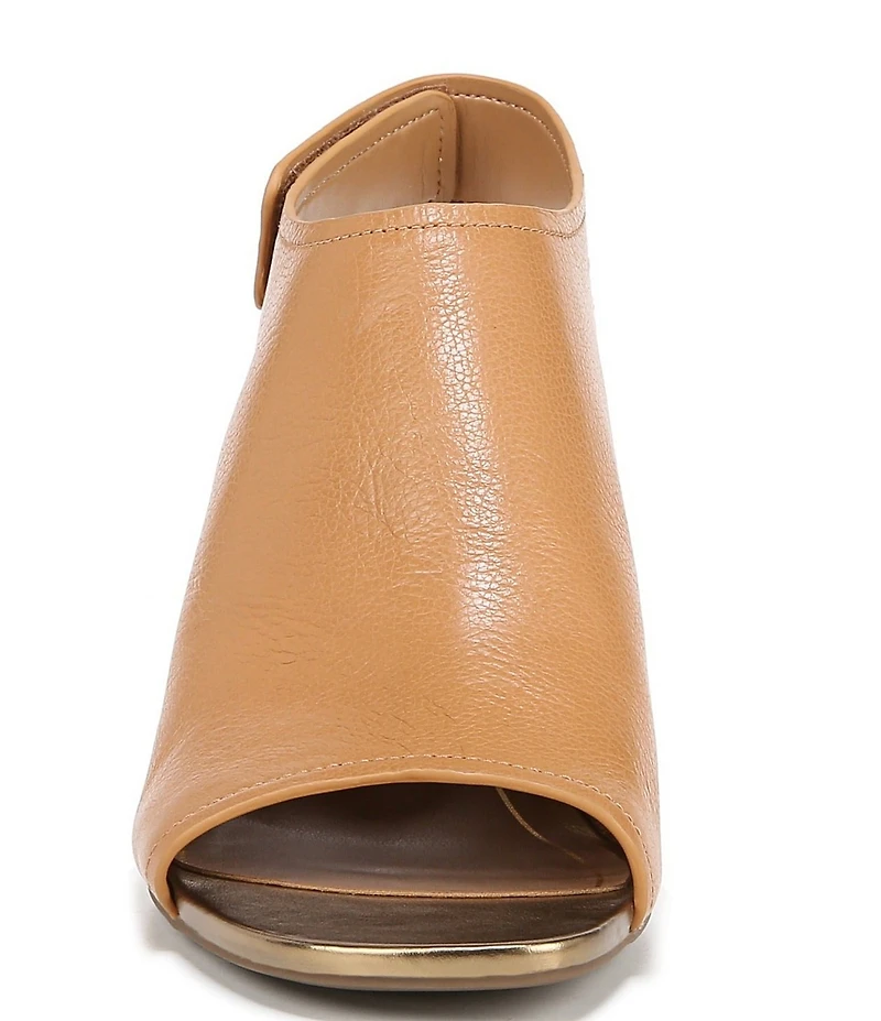Vionic Valencia Leather Peep Toe Shooties