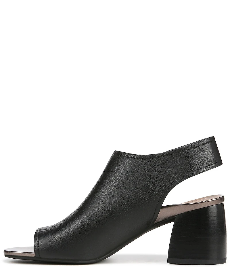 Vionic Valencia Leather Peep Toe Shooties