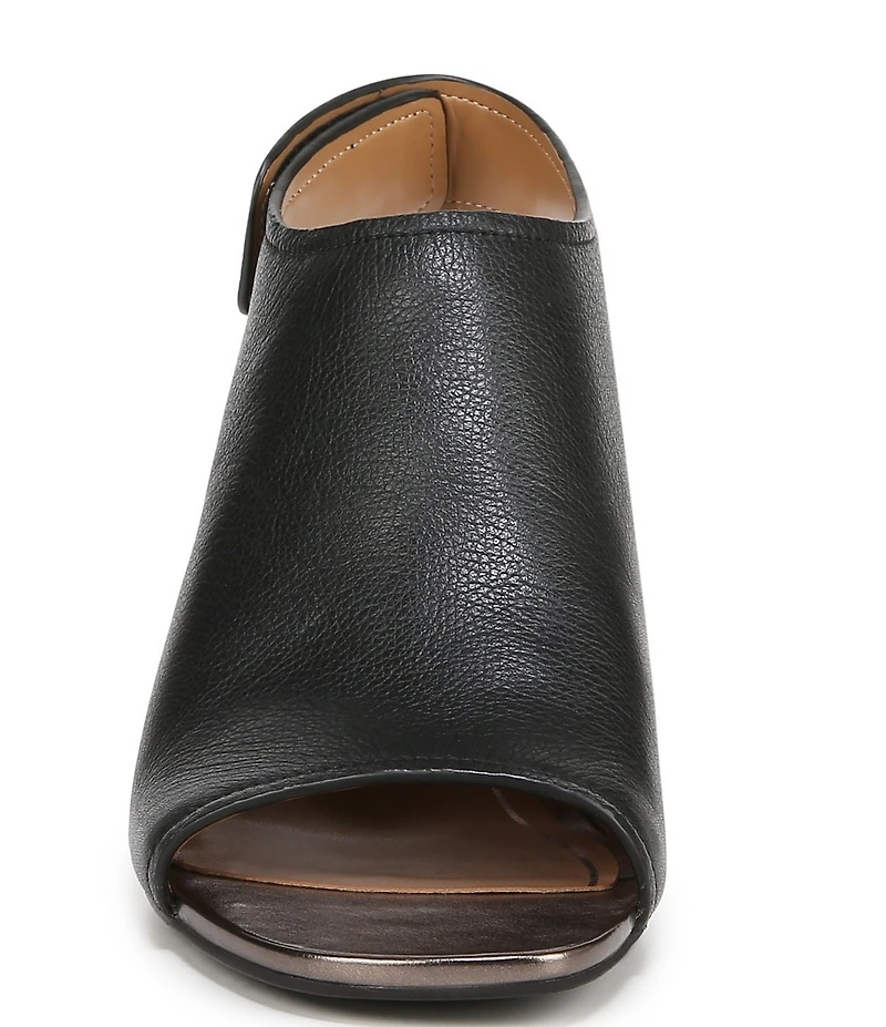 Vionic Valencia Leather Peep Toe Shooties