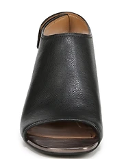 Vionic Valencia Leather Peep Toe Shooties