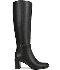 Vionic Valora Leather Block Heel Tall Boots