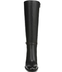 Vionic Valora Leather Block Heel Tall Boots