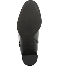 Vionic Valora Leather Block Heel Tall Boots