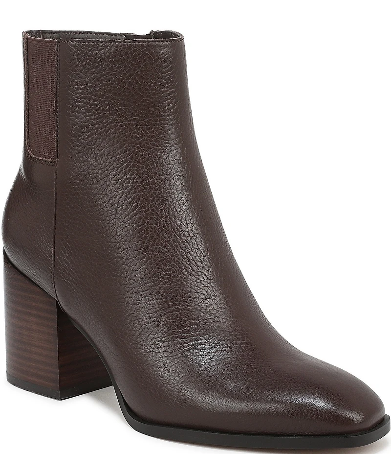 Vionic Vynn Leather Dress Ankle Booties