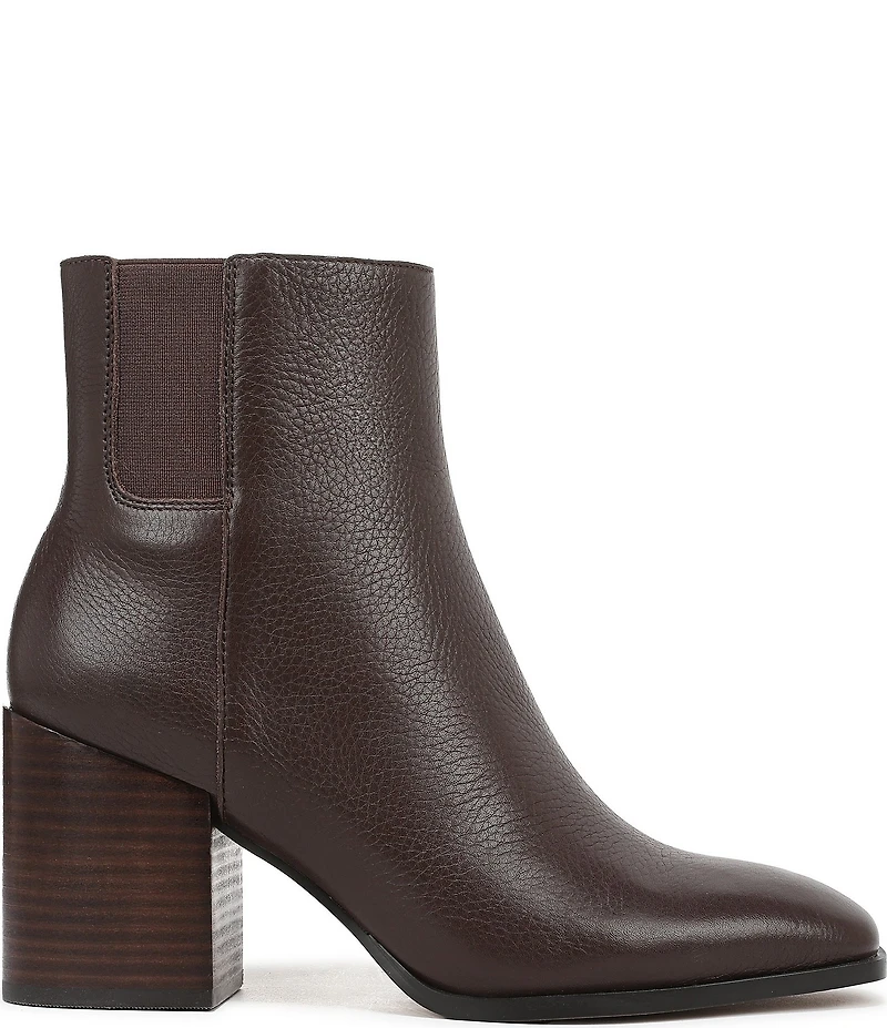Vionic Vynn Leather Dress Ankle Booties