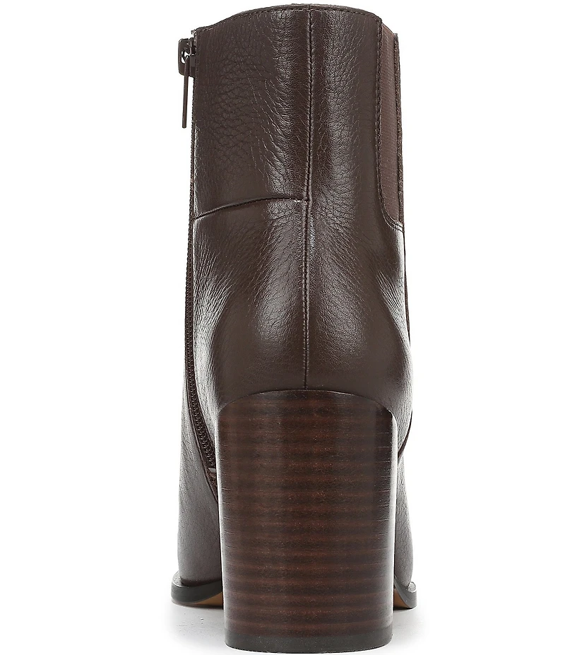 Vionic Vynn Leather Dress Ankle Booties