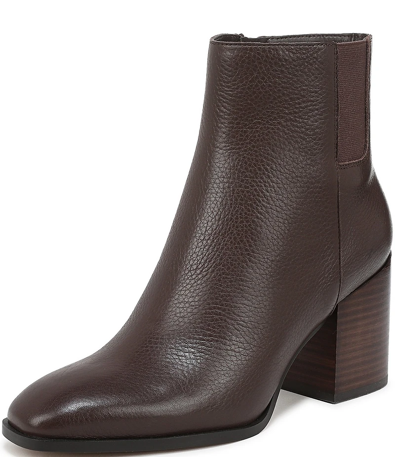 Vionic Vynn Leather Dress Ankle Booties