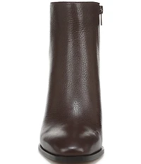 Vionic Vynn Leather Dress Ankle Booties