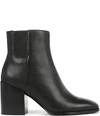 Vionic Vynn Leather Dress Ankle Booties