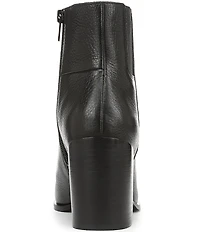 Vionic Vynn Leather Dress Ankle Booties