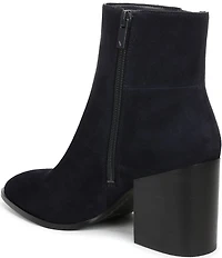 Vionic Vynn Suede Dress Ankle Booties