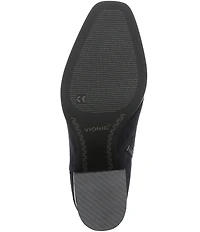 Vionic Vynn Suede Dress Ankle Booties