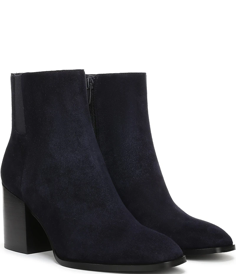 Vionic Vynn Suede Dress Ankle Booties