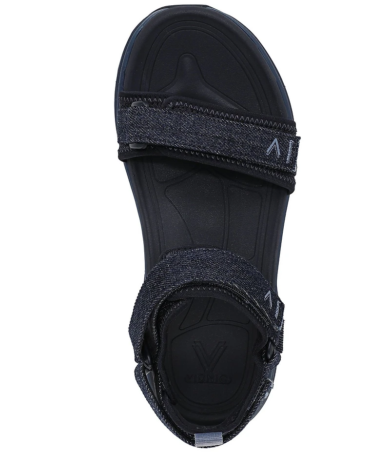 Vionic Walk Max Wanderer Denim Walking Sandals