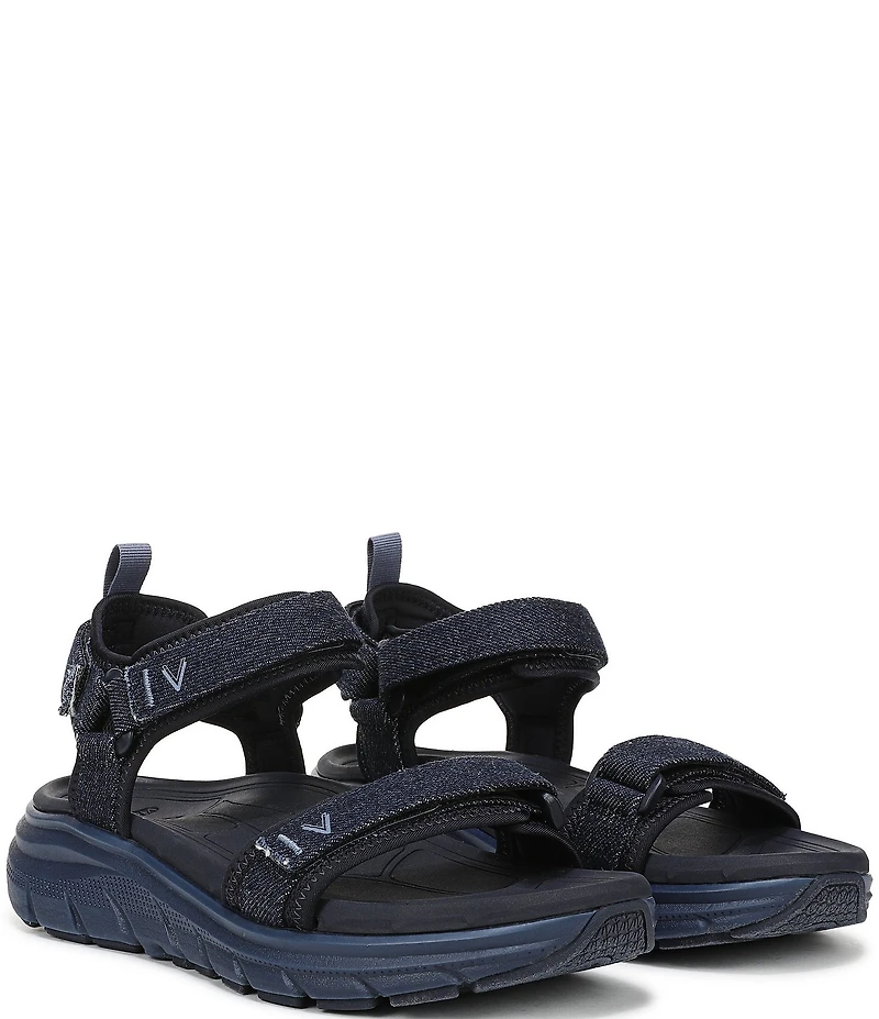 Vionic Walk Max Wanderer Denim Walking Sandals