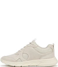 Vionic Walk Parkside Suede Mesh Logo Detail Sneakers