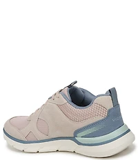 Vionic Walk Parkside Suede Mesh Logo Detail Sneakers