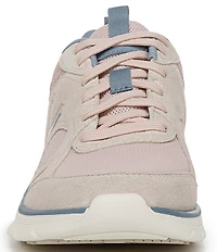 Vionic Walk Parkside Suede Mesh Logo Detail Sneakers