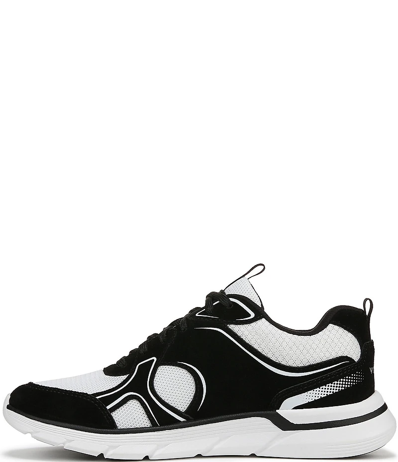 Vionic Walk Parkside Suede Mesh Logo Detail Sneakers
