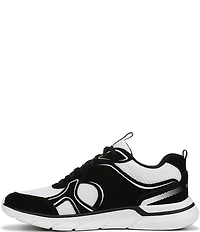 Vionic Walk Parkside Suede Mesh Logo Detail Sneakers