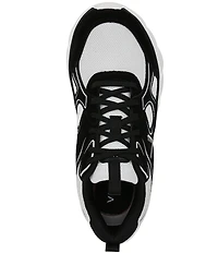 Vionic Walk Parkside Suede Mesh Logo Detail Sneakers