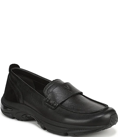 Vionic Walk Roam Leather Hybrid Style Sneaker Loafers