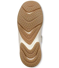Vionic Walk Slim Giselle Mixed Leather and Textile Mary Jane Sneakers