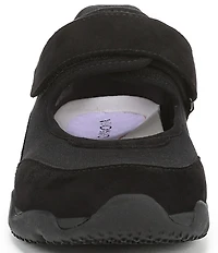 Vionic Walk Slim Giselle Suede and Textile Mary Jane Sneakers