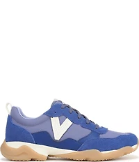 Vionic Walk Slim Glide Sleek Leather Lace Up Sneakers