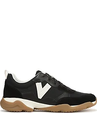 Vionic Walk Slim Glide Sleek Leather Lace Up Sneakers