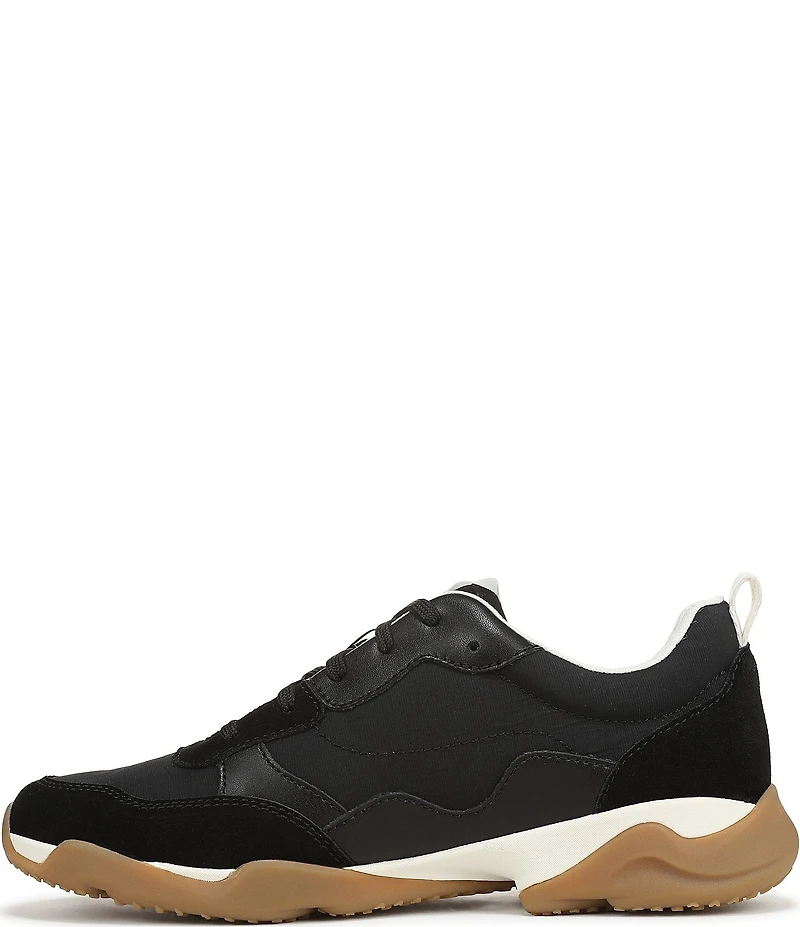 Vionic Walk Slim Glide Sleek Leather Lace Up Sneakers