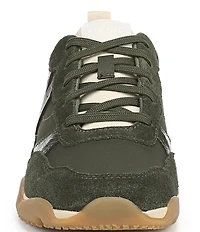Vionic Walk Slim Glide Sleek Leather Lace Up Sneakers