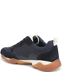 Vionic Walk Slim Glide Sleek Leather Lace Up Sneakers