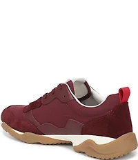 Vionic Walk Slim Glide Sleek Leather Lace Up Sneakers