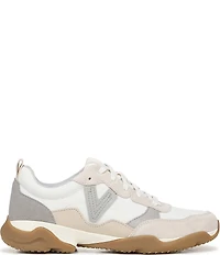 Vionic Walk Slim Glide Sleek Leather Lace Up Sneakers